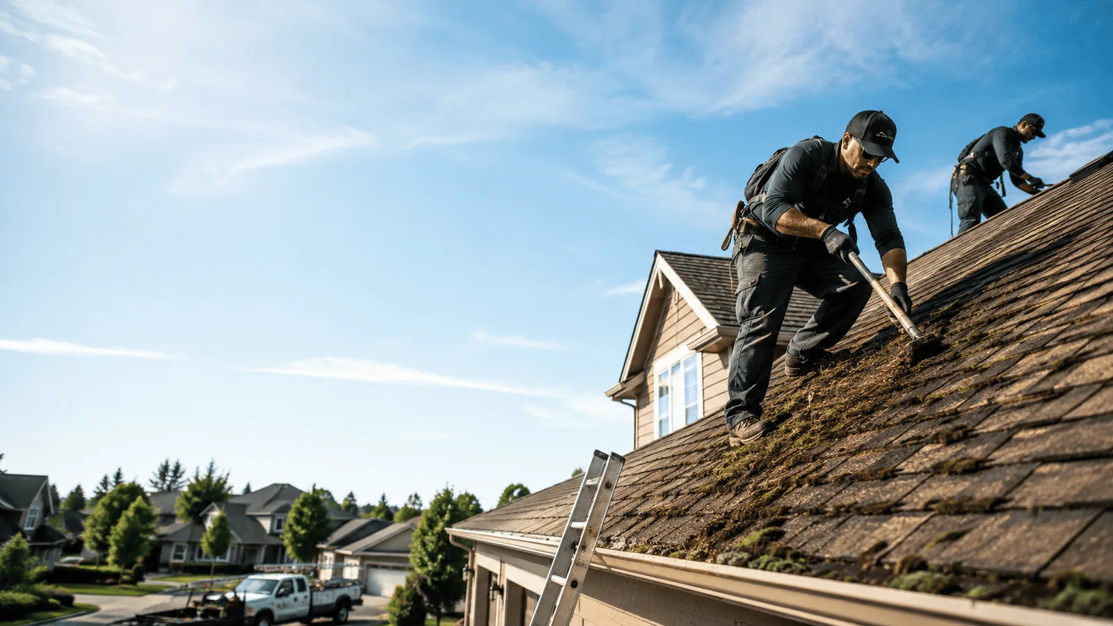 Roof Moss Removal in Bridgewater, NJ near me